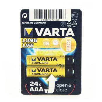 Элем.питания Varta LONGLIFE POWER  LR3/AAA (уп.4шт)